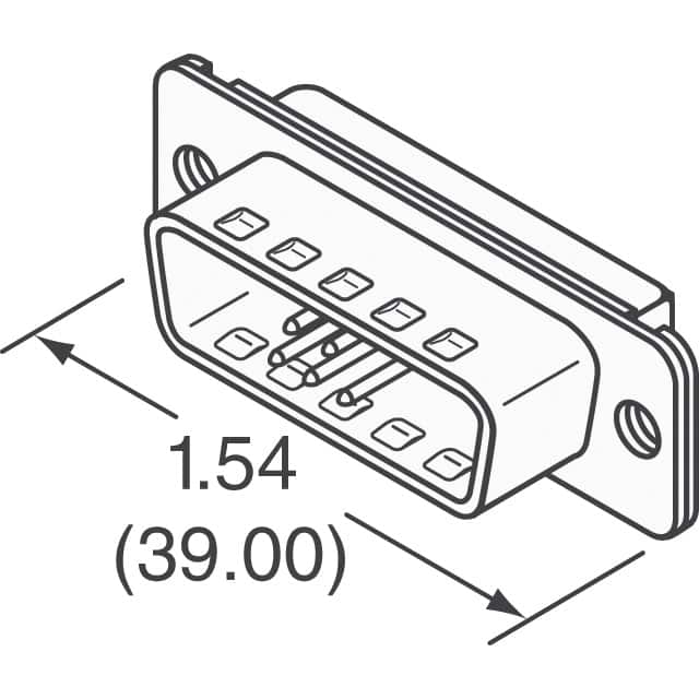 L717TWA7W2P Amphenol ICC (Commercial Products)  Conjuntos de conectores D-Sub